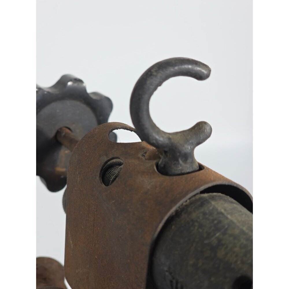 Vintage The Turner Brass Works Sycamore Ill Copper Blow Torch With Black Handle - Picture 13 of 16